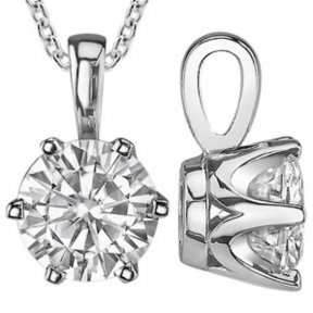 pendent diamond white gold pendent diamond white gold